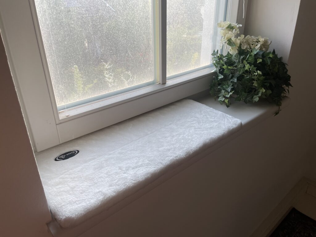 Ein gemütliches Platzerl auf der Fensterbank